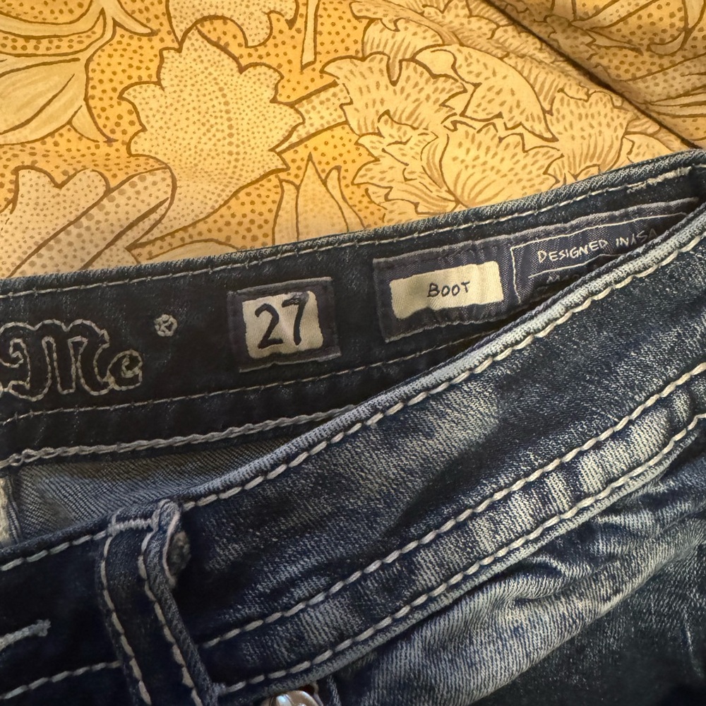 Men's Blue Bootcut Jeans